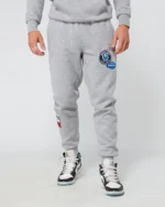 Grey Marl OG Badge Joggers